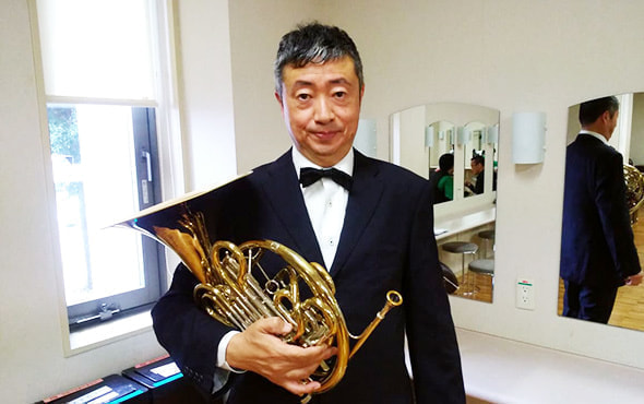 西見幸雄　ホルン演奏